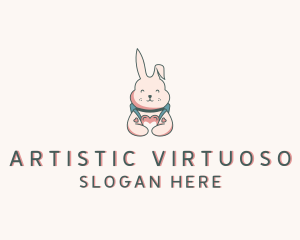 Bunny Rabbit Veterinary logo design