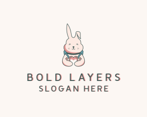 Bunny Rabbit Veterinary logo design