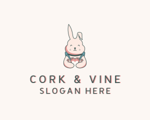 Bunny Rabbit Veterinary logo design