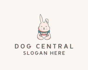 Bunny Rabbit Veterinary logo design