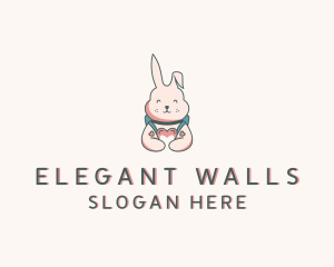 Bunny Rabbit Veterinary logo design