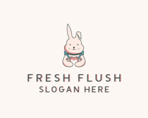 Bunny Rabbit Veterinary logo design