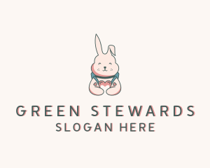 Bunny Rabbit Veterinary logo design