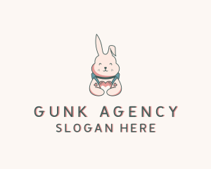 Bunny Rabbit Veterinary logo design