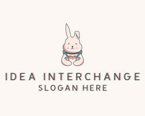 Bunny Rabbit Veterinary logo design