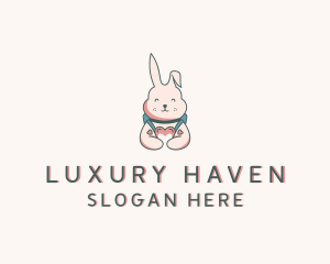 Bunny Rabbit Veterinary logo design