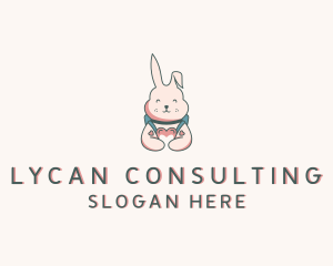 Bunny Rabbit Veterinary logo design