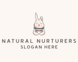 Bunny Rabbit Veterinary logo design