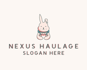 Bunny Rabbit Veterinary logo design