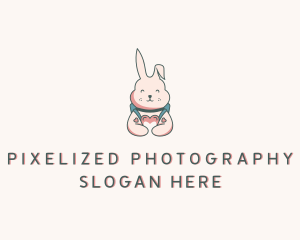 Bunny Rabbit Veterinary logo design