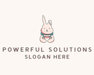 Bunny Rabbit Veterinary logo design