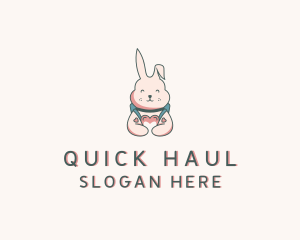 Bunny Rabbit Veterinary logo design