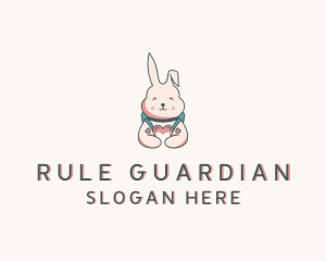 Bunny Rabbit Veterinary logo design