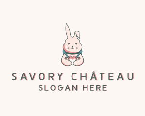 Bunny Rabbit Veterinary logo design