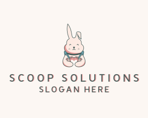 Bunny Rabbit Veterinary logo design