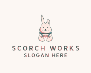 Bunny Rabbit Veterinary logo design