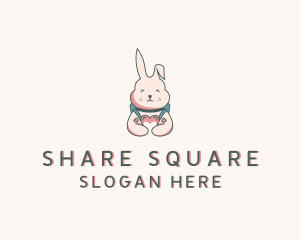 Bunny Rabbit Veterinary logo design