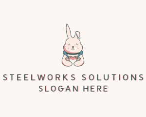 Bunny Rabbit Veterinary logo design