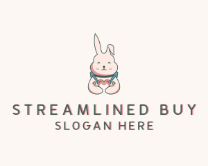 Bunny Rabbit Veterinary logo design