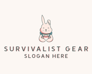 Bunny Rabbit Veterinary logo design