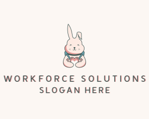 Bunny Rabbit Veterinary logo design