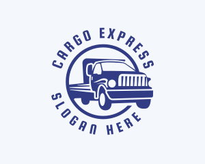 Cargo Freight Truck logo design