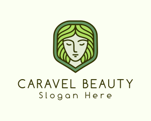 Natural Woman Beauty Wellness logo design