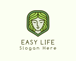 Natural Woman Beauty Wellness logo design