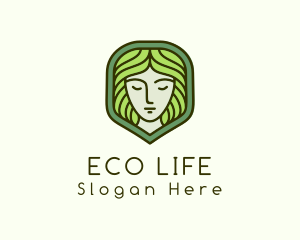 Natural Woman Beauty Wellness logo design