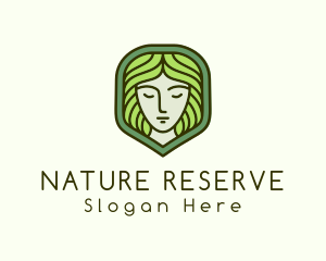 Natural Woman Beauty Wellness logo design