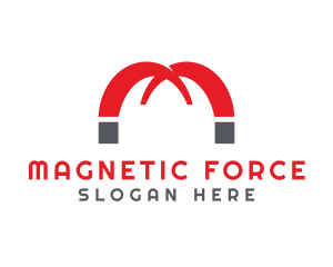 Magnet Arch Letter M logo