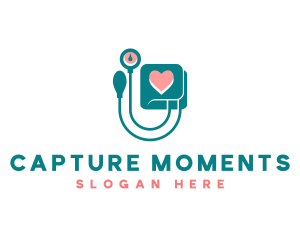 Medical Sphygmomanometer Heart logo
