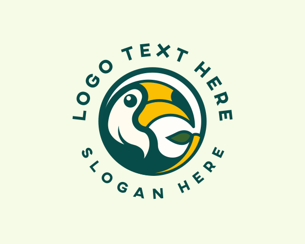 Wild Toucan Bird logo