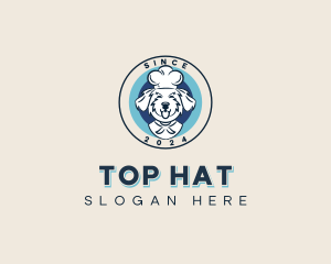 Dog Culinary Chef logo design