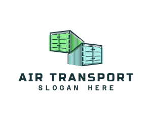 Storage Container Delivery logo design