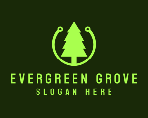 Forest Tree Nature logo design