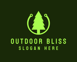 Forest Tree Nature logo design