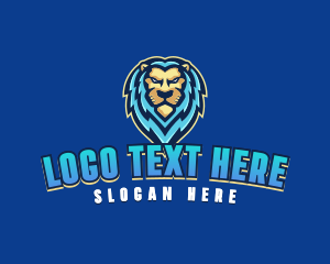Lion Esport Avatar logo design