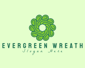 Natural Flower Swirl logo design