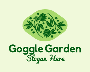 Natural Herb Plant  logo design