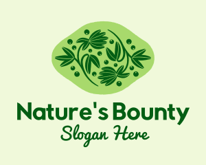 Natural Herb Plant  logo design