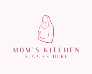 Parenting Mother Infant logo design