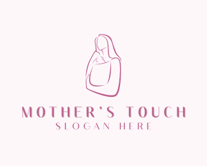 Parenting Mother Infant logo design