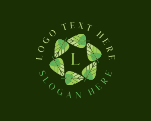 Environmental Nature Leaf logo