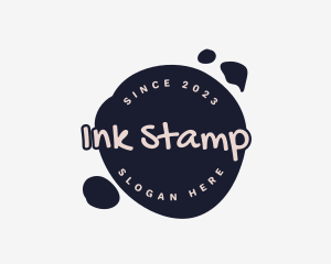 Graffiti Ink Splatter logo design