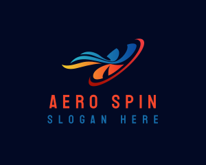 Propeller Turbine Fan logo design