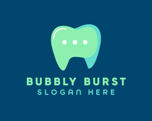 Dentist Online Chat  logo design