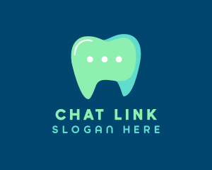 Dentist Online Chat  logo design