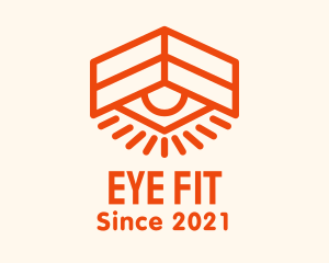 House Surveillance Eye logo design