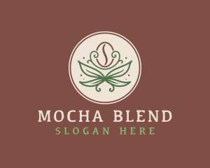 Organic Coffee Bean logo design